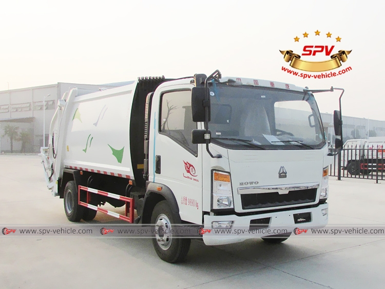 Garbage Compactor Truck - HOWO - RF Garbage Compactor Truck - HOWO - RF
